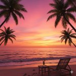 The sky is painting a masterpiece